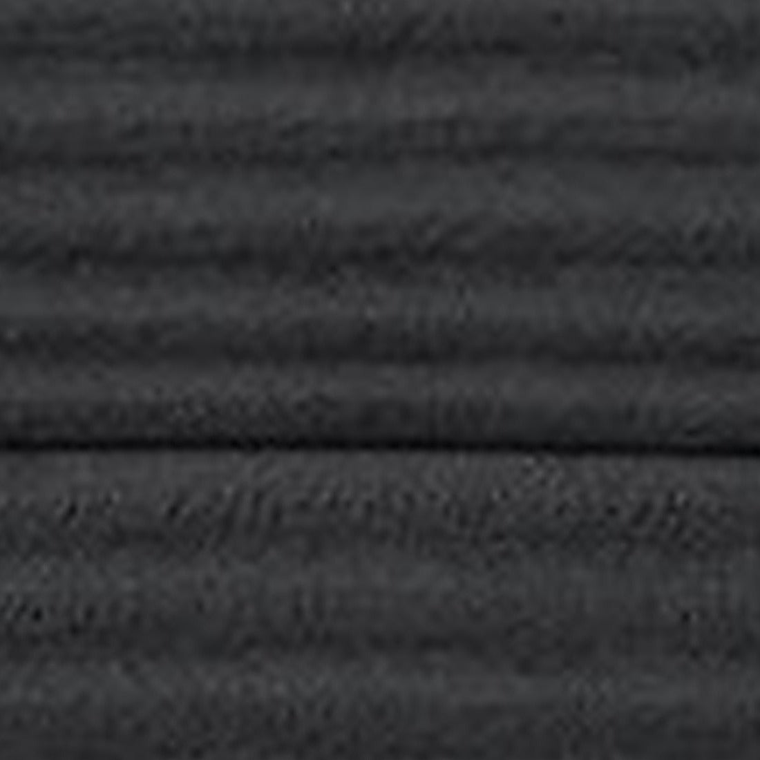 Pouf lit pliant en velours côtelé, coloris gris, macro matière