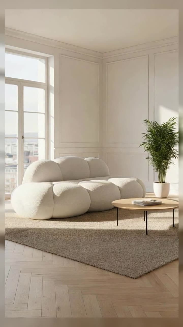 Canapé nuage Cirro dans un salon